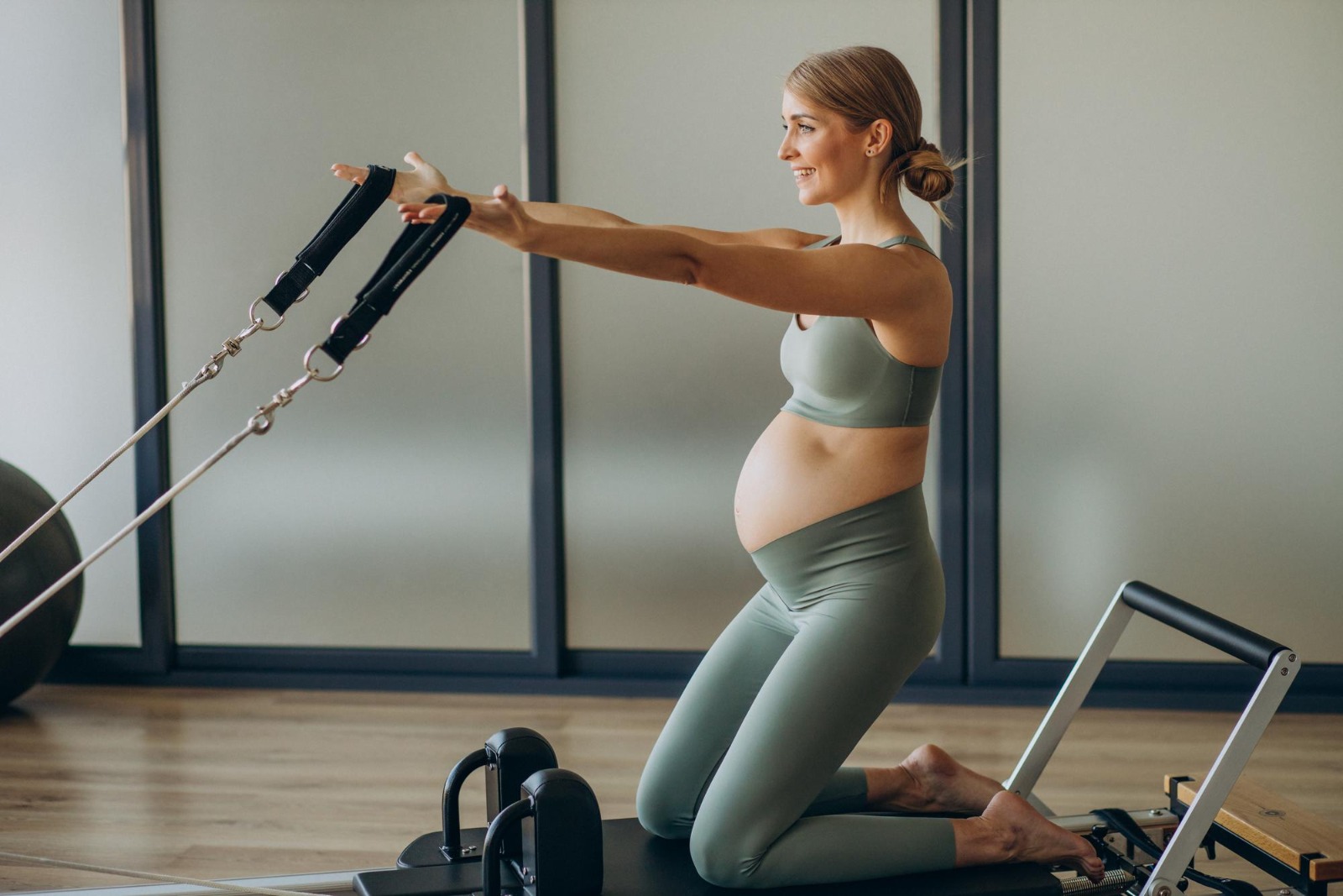 Pilates Máquinas embarazada